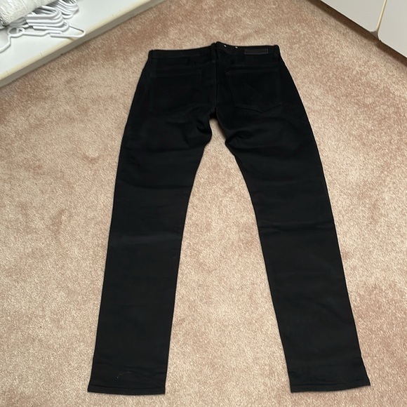 Men’s H&M &Denim black slim low waist jeans size 32/32 - Picture 6 of 6